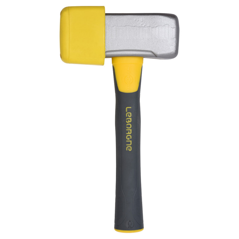 MASSETTE PAVEUR 3 KG + EMBOUT CAOUTCHOUC NANOVIB 31 CM