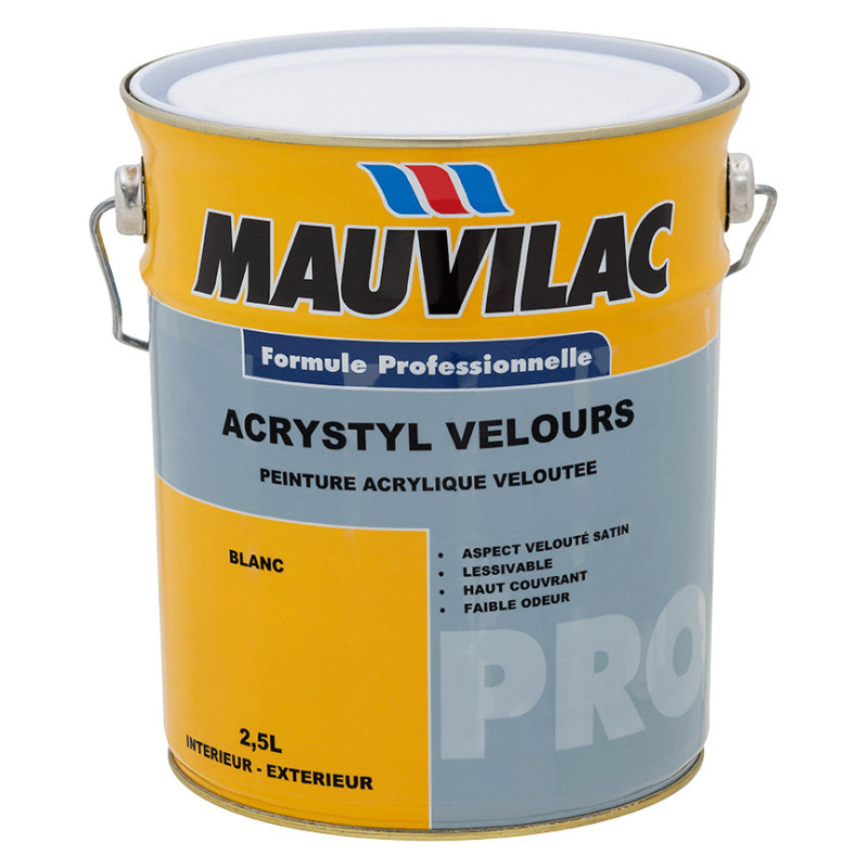 ACRYSTYL VELOUR BLC 16L