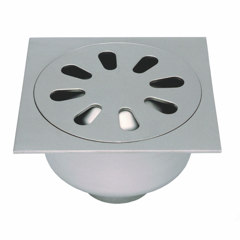 SIPHON 25X25 INOX SORTIE VERTICALE 100 MM - 25100