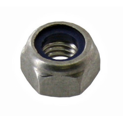 Ecrou indesserrable inox A2 Ø10 - coque x15