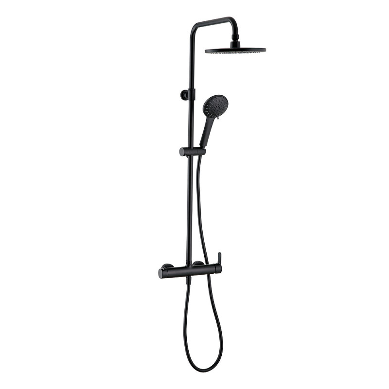 COLONNE DOUCHE BLACK ROMA TOUCH A MITIGEUR MECANIQUE