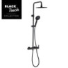 COLONNE DOUCHE BLACK ROMA TOUCH A MITIGEUR MECANIQUE