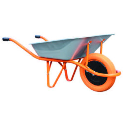 BROUETTE 90 L CARGO MEDIUM GALVA EN ROUE INCREVABLE