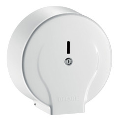 Distributeur de papier toilette WC pour bobine 200M blanc