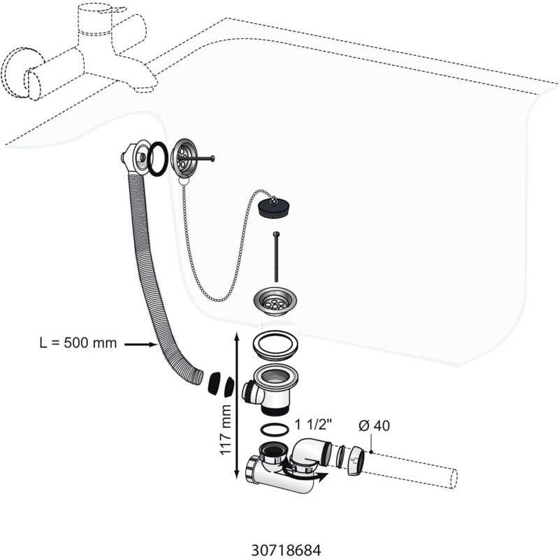 VIDAGE BAIG CHAINETTE