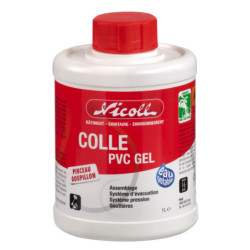COLLE PVC 1KG + PINCEAU NICOL
