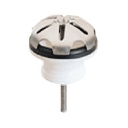 Bonde à grille chromée pour urinoir