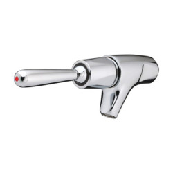 ROBINET SIMPLE TEMPORISÉ POUR LAVABO PRESTO 704 mural à manette g1-2 - 63910