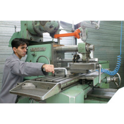 Clé à pipe 6x6 pans série 75 débouchée forgée 9 mm - profil OGV® - FACOM 75.9