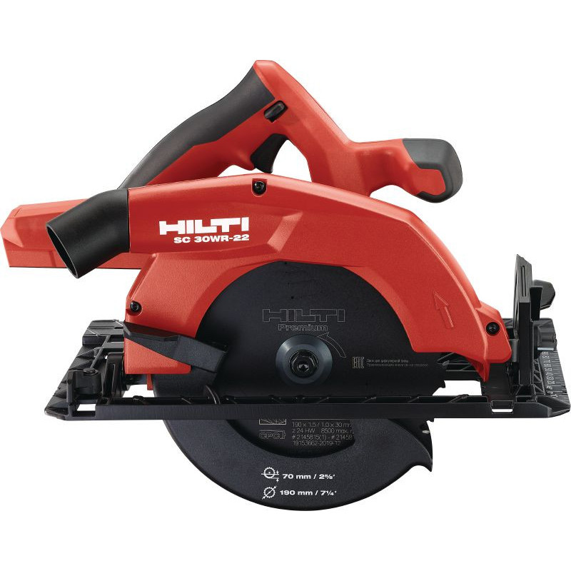 Scie circulaire sans fil SC 30WR-22 - HILTI 2232909
