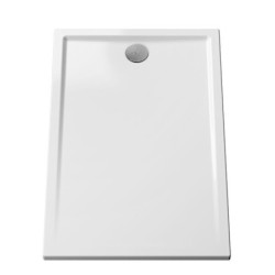 Cascade receveur en céramique 120x90 cm blanc - 5765L003M0695