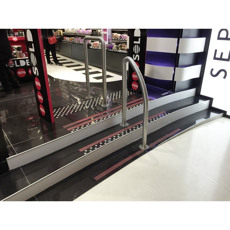 CLOU PODOTACTILE STRIEE INOX 304 D25