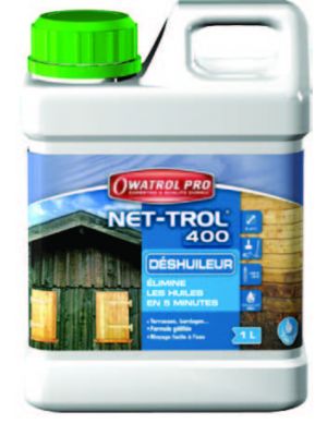 NETTROL400-2.5L DESHUIL BOIS